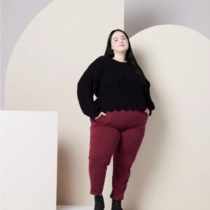 Known Supply Nolan Pants Burgundy